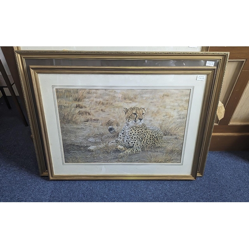 981 - Three Wildlife Signed Limited Edition Prints, pencil signed Robert Bateman 'Tiger at Dawn', Simon Co... 