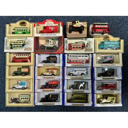 1490 - Collection of Boxed Die Cast Models including Oxford Die Cast, Models of Yesteryear, Lledo, Matchbox... 