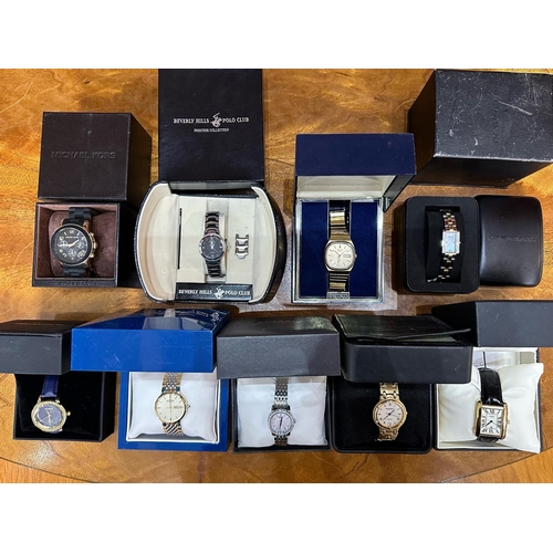 446 - Collection of Assorted Mainly Boxed Wrist Watches. Various makes and all in good order but quartz do... 