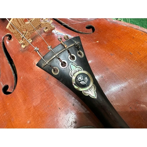 1146 - Two Vintage Violins, both in fitted cases, as found.