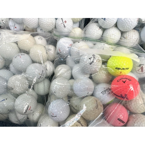 1411 - A Collection of Good Quality Golf Balls . To include many makes some of the better makes including T... 