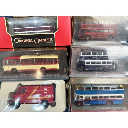 1446 - Collection Of Diecast Models, including a quantity of Original Omnibus boxed coaches, Sherwood Fores... 