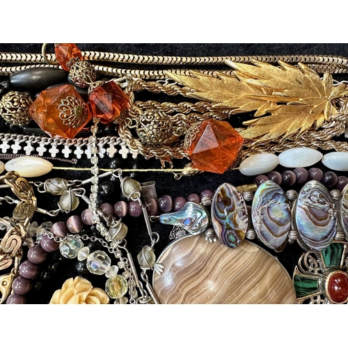 444 - Collection of Quality Costume Jewellery, including pearls, necklaces, chains, bracelets, pendants, b... 