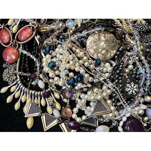 446 - Collection of Quality Costume Jewellery, including pearls, necklaces, chains, bracelets, pendants, b... 