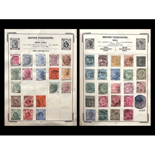 Stamps World 1854 To 1950 Col'n - Including Much Commonwealth Mint Or ...