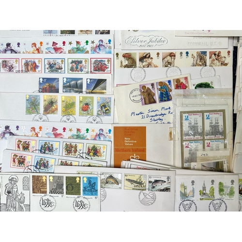 1364 - Stamp Interest - Large Collection of Stamp First Day Covers. Mostly Typed, Some Better - Noted Raven... 