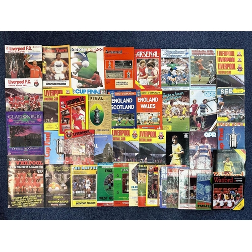 1432 - Football Interest - Liverpool & Everton Related, Collection of Programmes, mostly 1070's/80's, Milk ... 