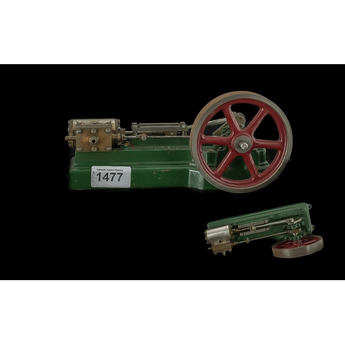 1451 - Vintage Stuart Turner 850 Model Steam Engine, Model has 75 mm, 16 mm Cylinder Base, 32 mm Cylinder S... 