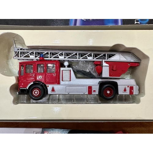 1515 - Corgi Die Cast Model Hereford & Worcester Fire Brigade Engine, No. CC10305, boxed, together with a c... 