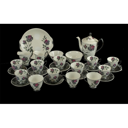 1572 - Royal Albert 'Masquerade' Tea Set.