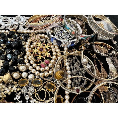 400 - Collection of Quality Costume Jewellery, comprising beads, pearls, chains, pendants, rings, earrings... 