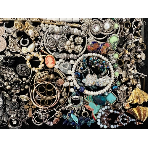 414 - Collection of Quality Costume Jewellery, comprising beads, pearls, chains, pendants, rings, earrings... 