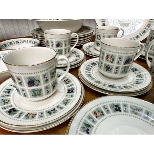 590 - Royal Doulton 'Tapestry' Set, comprises six cups, saucers and side plates, milk jug, sugar bowl, bre... 