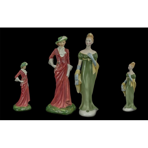 594 - Royal Doulton Pair of Fine Hand Painted Porcelain Figures ( 2 ) Comprises 1/ Lorna, HN2311. Designer... 