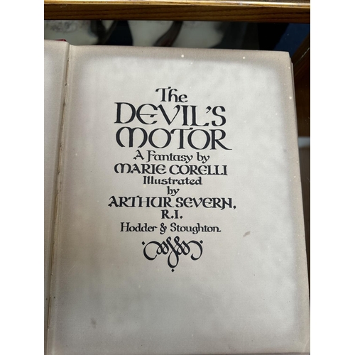 1370 - The Devil's Motor - A Fantasy by Marie Corelli, published by Hodder & Stoughton of London in 1910.  ... 