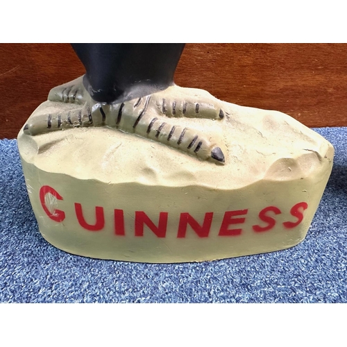 1520 - Mixed Lot to include a fibreglass  Guinness Toucan figure with Guinness accessories, and two lantern... 