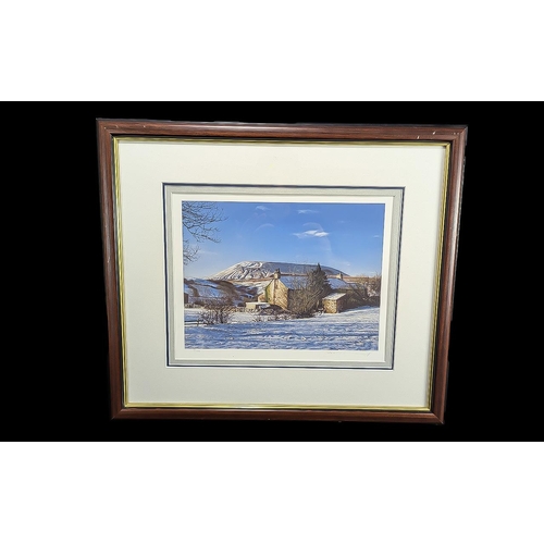 976 - Three Steven Townsend Limited Edition Signed & Numbered Prints, comprising a cottage and mountain sn... 