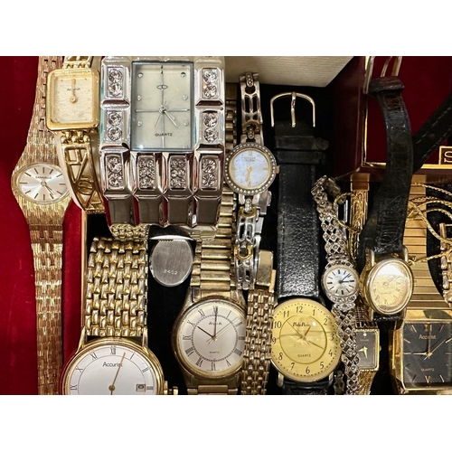 490 - Collection of Assorted Wrist Watches to include Accurist, Seiko, Lorus, Sekonda etc0.