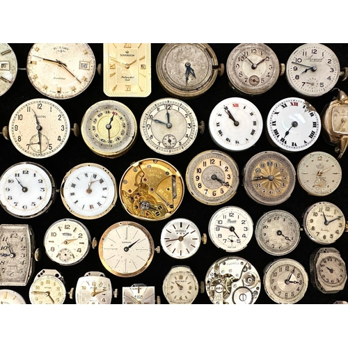 447 - Collection of Assorted Quality Watch Faces, assorted makes including Tissot, Precista, Rotary, Garra... 