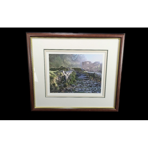 976 - Three Steven Townsend Limited Edition Signed & Numbered Prints, comprising a cottage and mountain sn... 