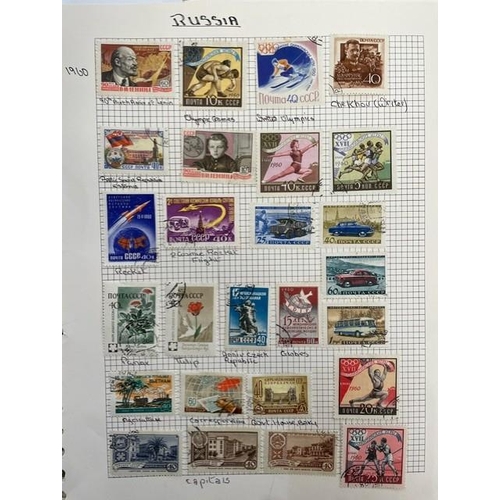 1363 - Stamps Superb Russia Col'n Fairly Complete From 1864 To 1998 - Mint Or Used, Nicely Written Up From ... 