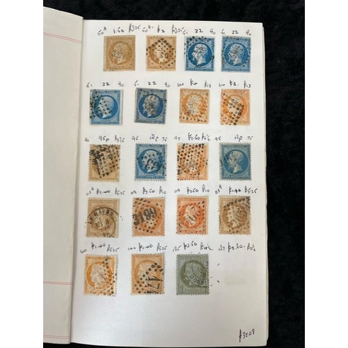 1364 - Stamps Very Fine France Col'n From 1849 Imperfs To 1950's - In 1 Club Book PTSA £80 And Col'n On 4 F... 