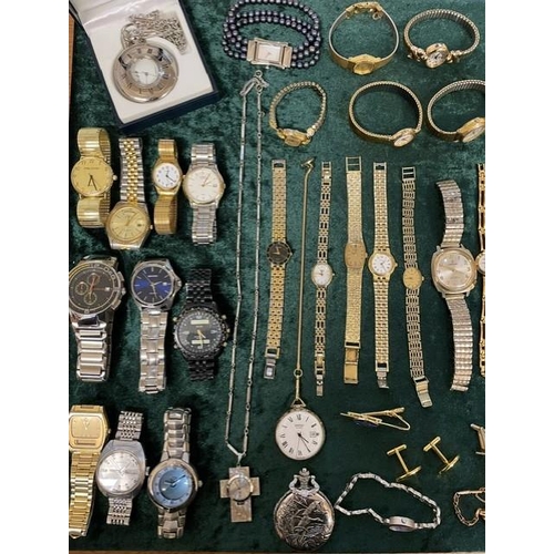 377 - Box of Quality Vintage Costume Jewellery, including necklaces, chains, pearls, beads, bracelets, ear... 