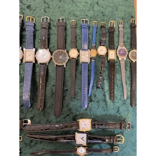 453A - Collection of Ladies Fashion Wristwatches, all fitted with new batteries and in working order, all b... 