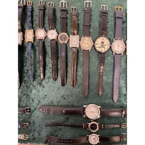 453A - Collection of Ladies Fashion Wristwatches, all fitted with new batteries and in working order, all b... 