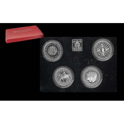 226 - Royal Mint The Queen Elizabeth II Ltd Edition Proof Struck Sterling Silver Coin Collection. Dates 19... 