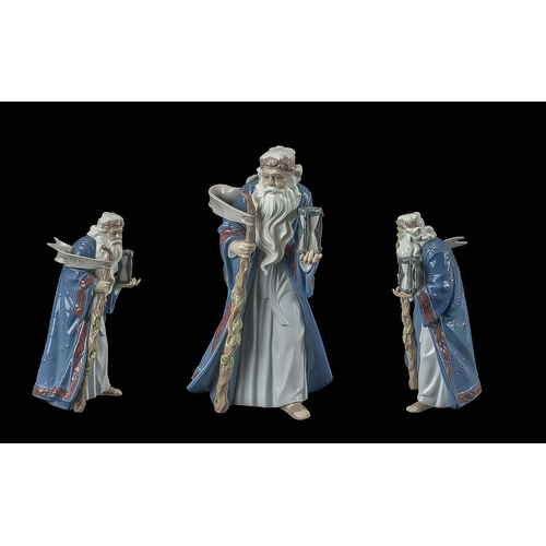 588 - Lladro Porcelain Inspiration Millennium Collection figure Father Time, model No. 6696, height approx... 