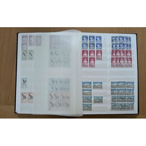 1415A - Large A4 Stock Book of New Zealand Stamps, including early Children's Health Stamps.