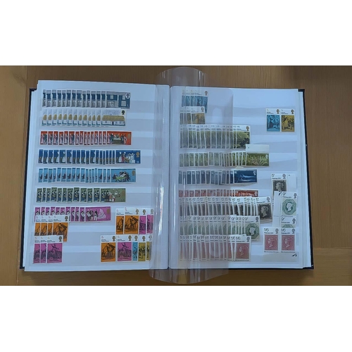 1409A - Extensive Stock Book of Mint Pre-Decimal GB Stamps, lots of duplication.