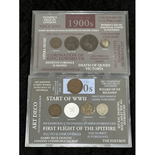 1460A - Good Collection of Coin Sets. Includes The Penny Farthing, Olympics, Churchill, Art Deco, Wall Stree... 