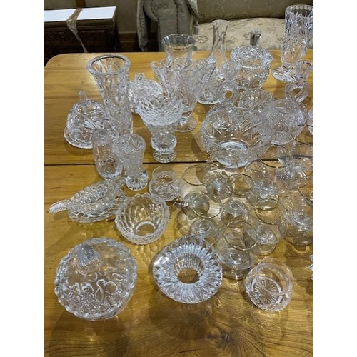 774 - Three Boxes of Quality Heavy Cut Glass & Lead Crystal Items, including vases, bowls, trinket boxes, ... 