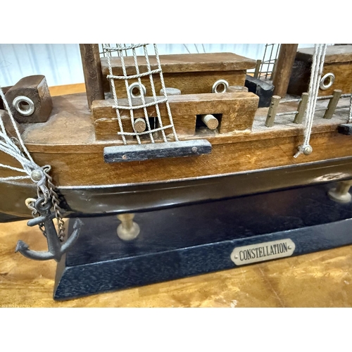 1514 - Two Model Ships, comprising the SS Great Britain 1845. A high quality replica and the first ocean cl... 