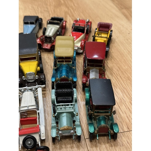 1462A - Collection of Toy Cars, Various Makes and Models. Includes Matchbox, Models of Yesterday etc. Good C... 