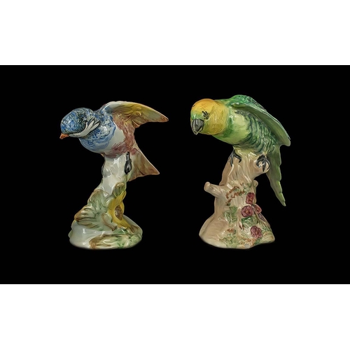 654 - Two Beswick Bird Figures, comprising a Beswick Chickadee Bird, designed by Arthur Gredington, and a ... 