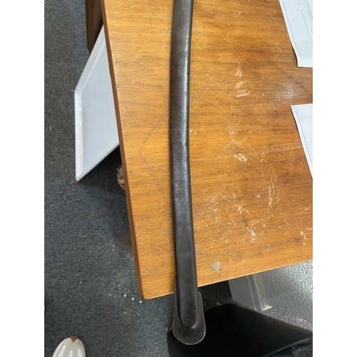 1303 - American Civil War, Rare Heavy Cavalry Sword And Scabbard, marked For J Ames mfg co Chicopee, Also M... 