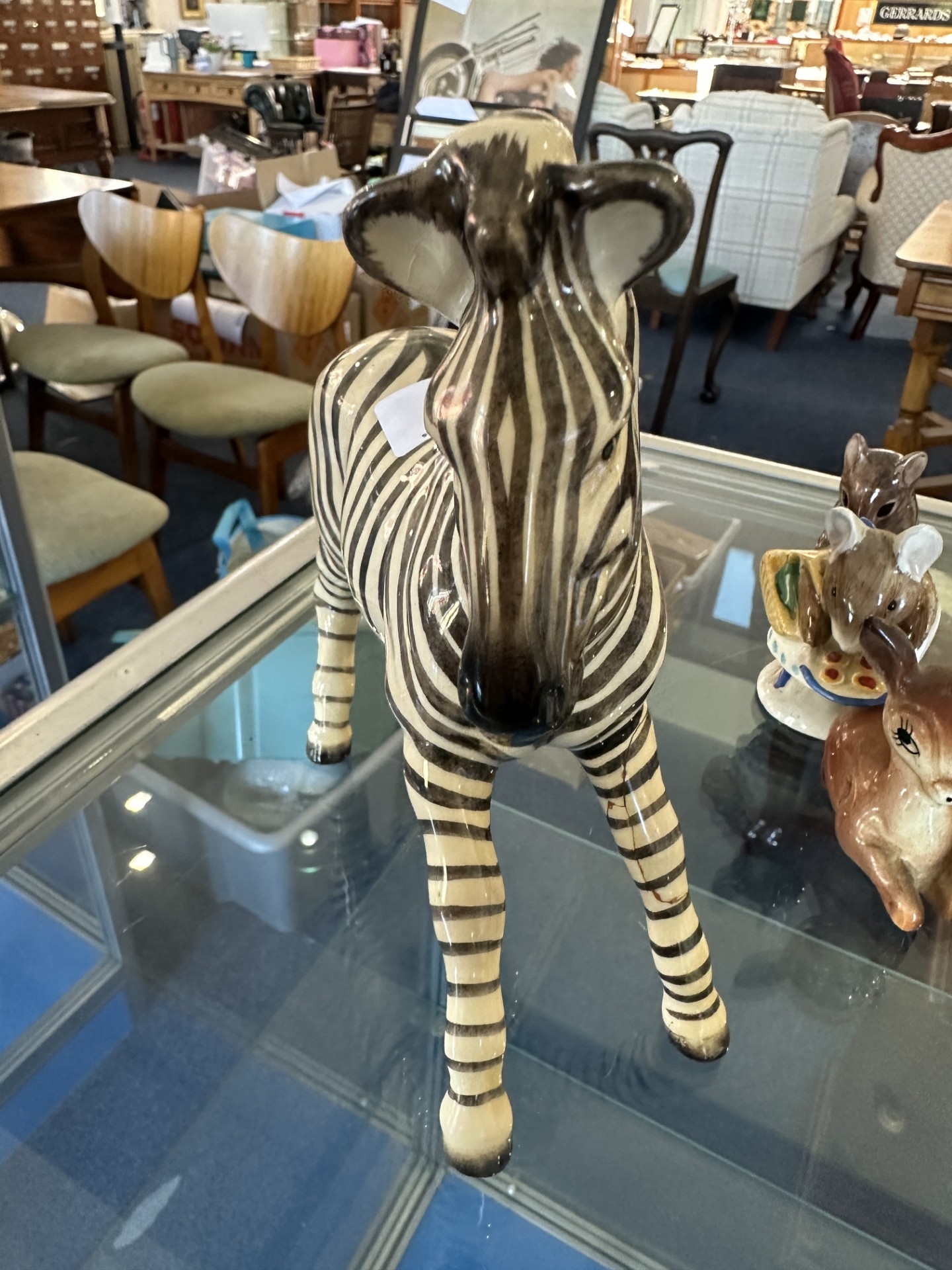Collection of Figures, to include a Beswick Zebra, Spanish figures ...