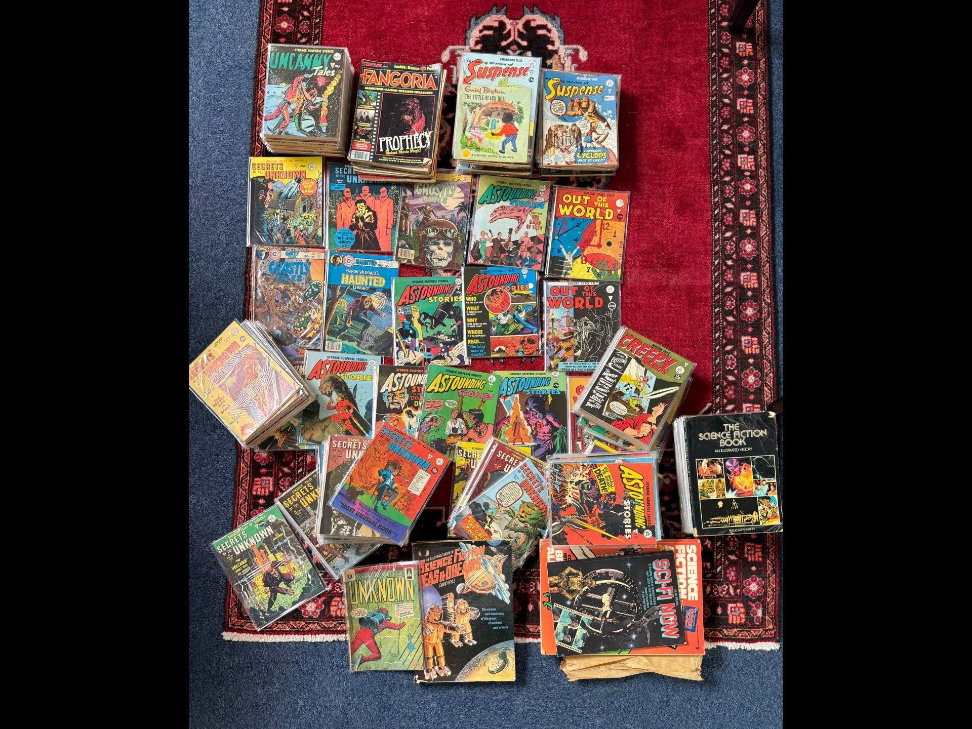 Collection of Vintage Collectible Comics, approx. 200+ to include ...