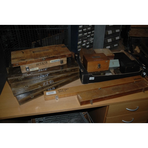 123 - Large quantity of wooden cases