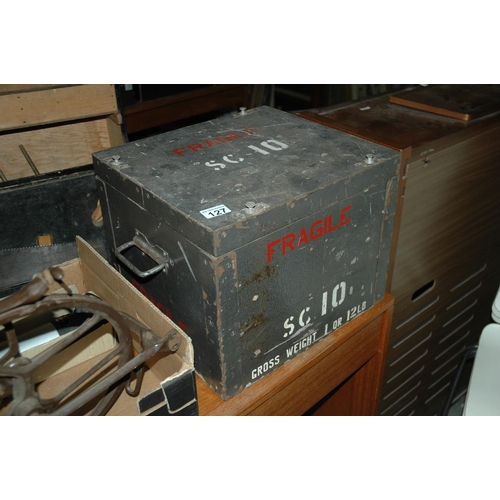 127 - Heavy duty crate