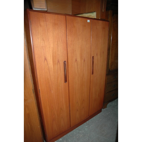 152 - Gplan triple wardrobe