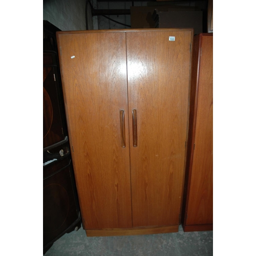 153 - Gplan double wardrobe