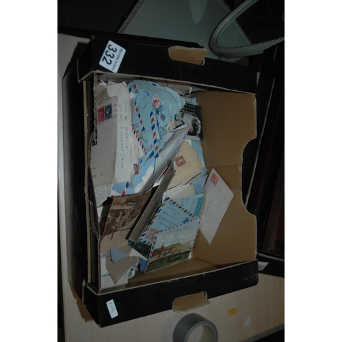 332 - Box of stamps