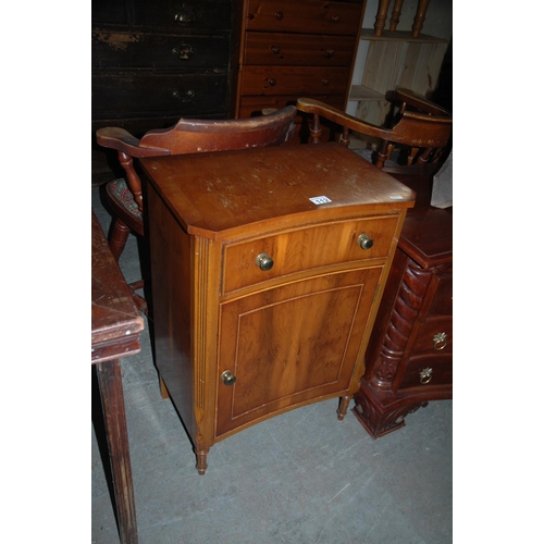 112 - Yew-wood cabinet