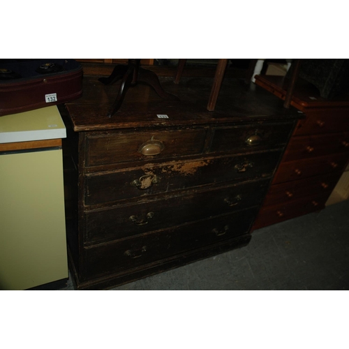 133 - Pine chest of drawers