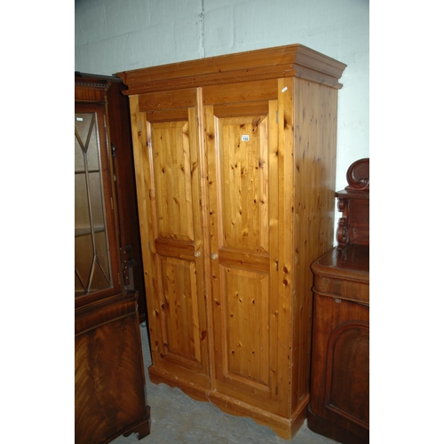 158 - Pine wardrobe