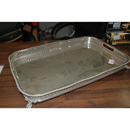 323 - Portuguese silver tray